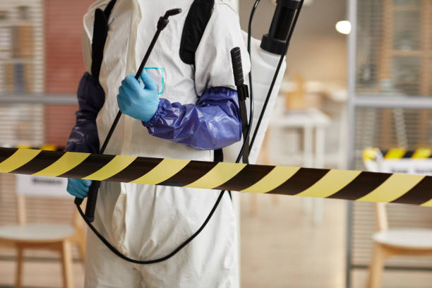 Professional Crime Scene Cleanup technician working in Edgerton, WI